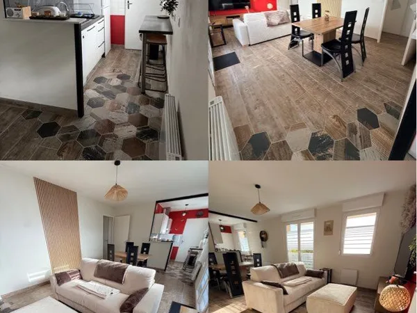 À vendre - Cayeux-sur-Mer (80410) Appartement T2 de 48 m² entièrement meublé - Rez-de-chaussée - Ter