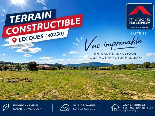 Terrain 521 m²