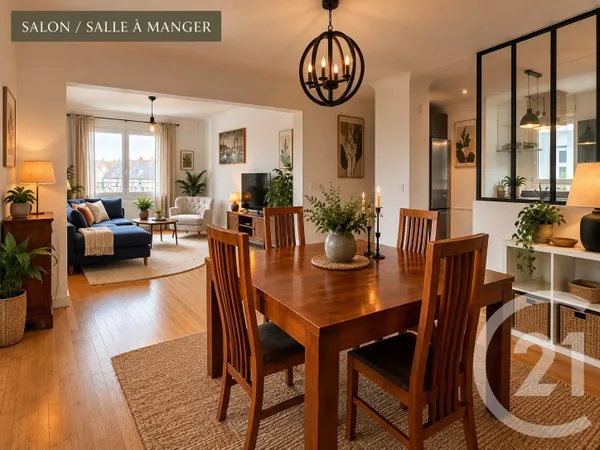 Appartement 4 pièces 80 m²