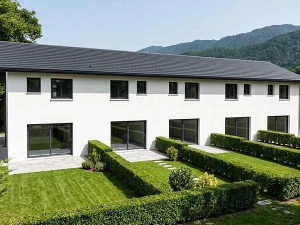 Villa jumelée neuve à DRAILLANT avec jardin