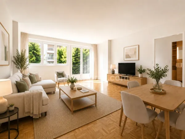 Appartement à vendre 3 pièces NEUILLY SUR SEINE (92) - 70.23 m² - Entièrement rénové