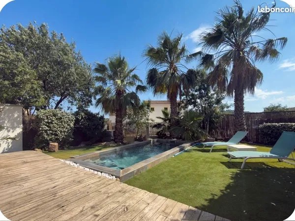 Location maison T6 avec piscine