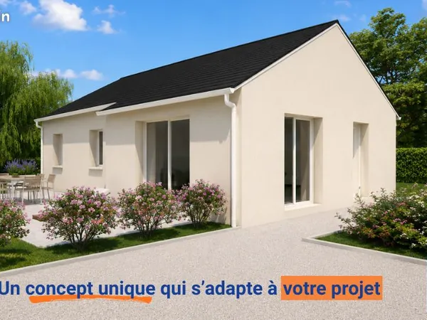Maison 70 m² Saint Molf