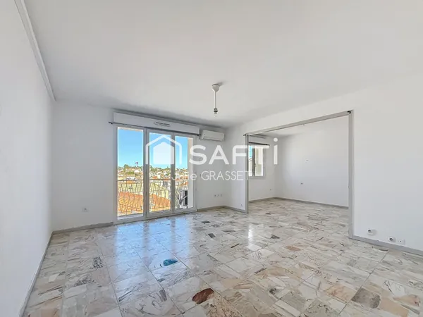 BÉZIERS - T3 BIS 90 M² AVEC BALCONS ET GARAGE