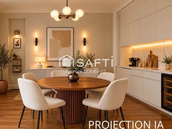 Appartement à rénover de 84 m² (1er étage) au coeur de Gaillac