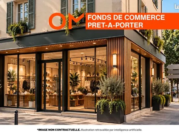 Fonds de commerce prêt-à-porter 142 m²