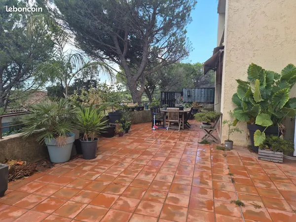 Mougins le Haut - Au calme Beau 3p de 66m2 + terrasse 60 m2