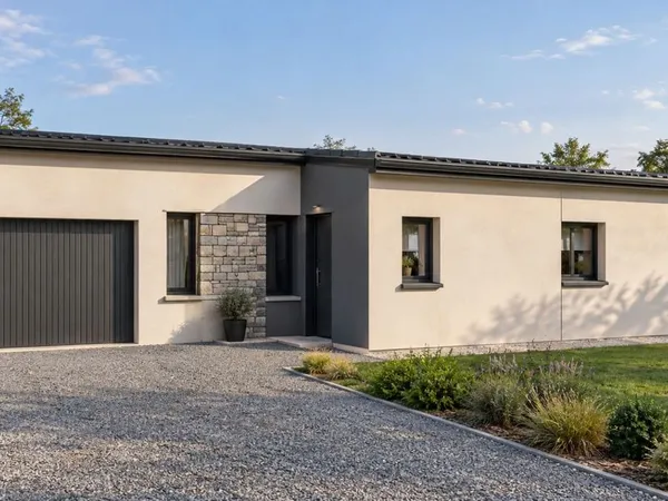 Projet de construction d'une maison 92 m² avec terrain à COETMIEUX (22)
