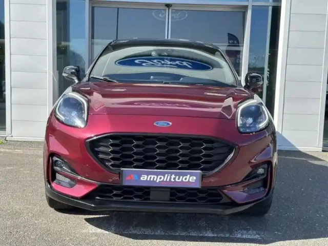Ford Puma 1.0 flexifuel 125ch s&amp;s mhev st-line x vivid ruby edition — photo 2