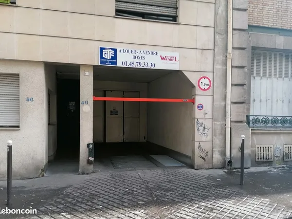 Box de stockage ou voiture sécurisée 46 rue Archereau 75019 Paris