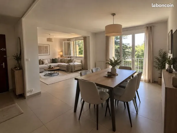 Appartement T3/T4 entièrement rénové