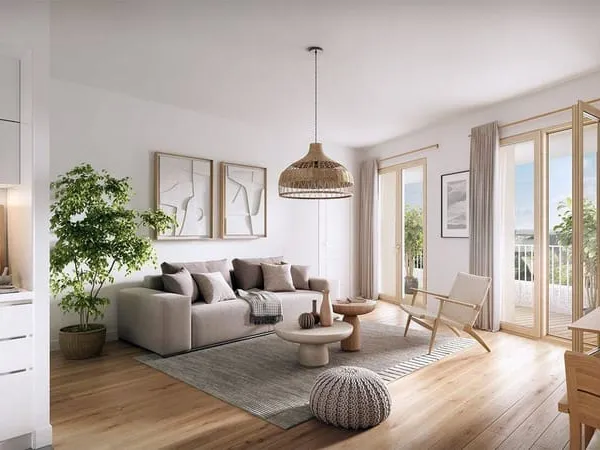 Appartement 2 pièces 43 m²
