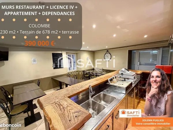 Local 230 m² COLOMBE