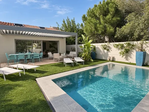 VILLA PLAIN PIED 4 PIECES AVEC PISCINE
