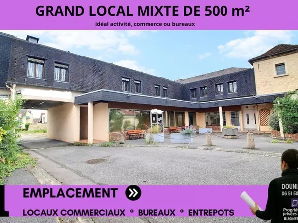 NOGENT SUR OISE - Local d'activité / commerce / bureaux 500 m²
