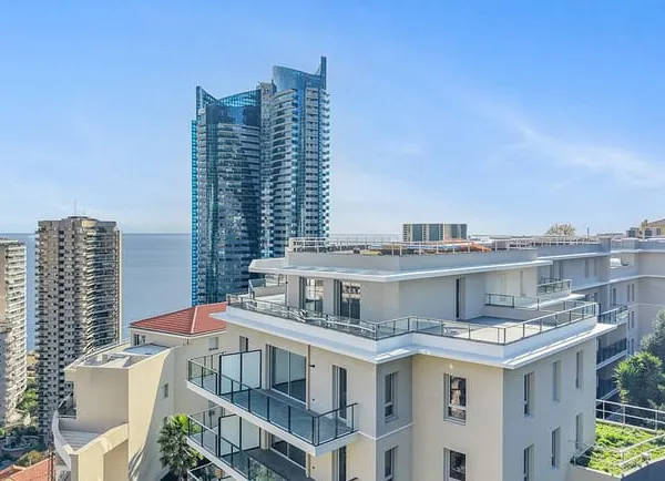 Appartements neufs à Beausoleil aux portes de Monaco - Terrasse, vue mer et prestations de qualité