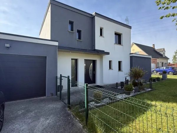 Maison contemporaine 125 m2 habitable 4 chambre + garage