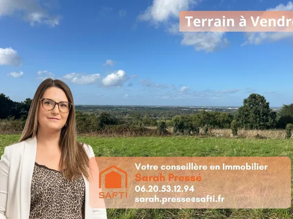 Terrain - À bâtir - Borné et Viabilisé