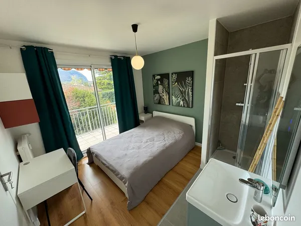 2 / 4 chambres disponibles dans magnifique T4 rénové sur Annemasse