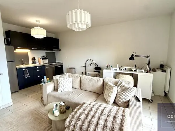Appartement F2 de 44,45 m2 avec balcon et parking