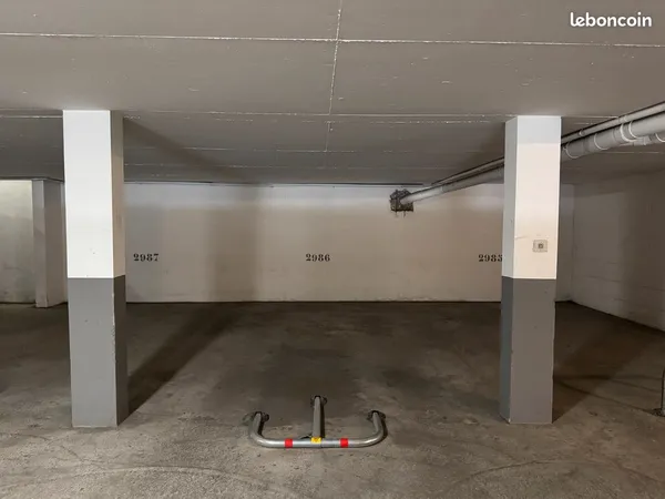 Location parking 1er sous-sol proche Gare Annecy