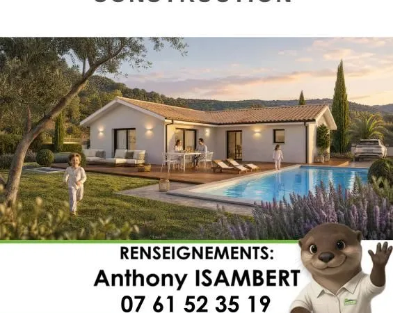 Terrain 880 m² Saint Selve