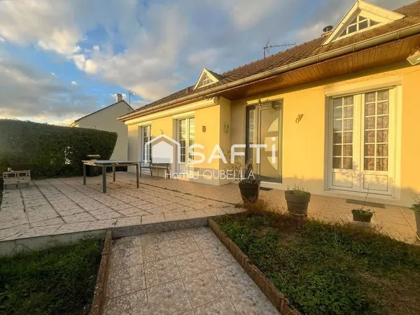 MAISON 5 PIÈCES 3 CHAMBRES DE 112 M² AVEC SOUS-SOL COMPLET ET TERRAIN DE 632 M²