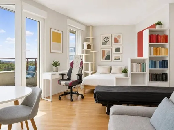 Studio 1 pièce 30 m²