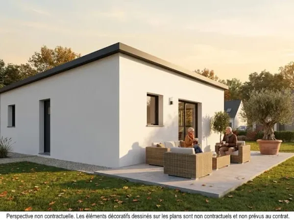 Maison neuve 3 pièces 59 m²