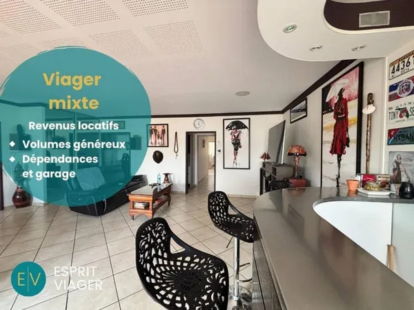 Ensemble immobilier - VILLENAVE D'ORNON - Viager mixte