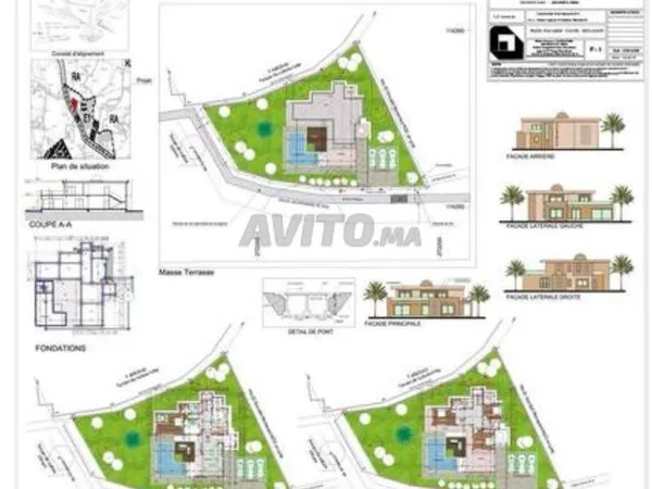 Villa en cours de construction
