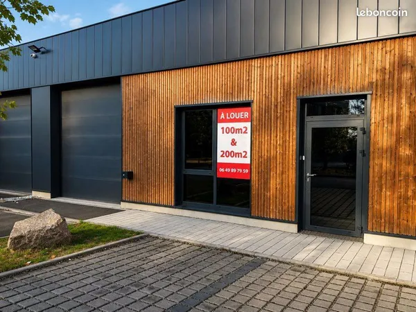 Local professionnel 200m2+ terrasse