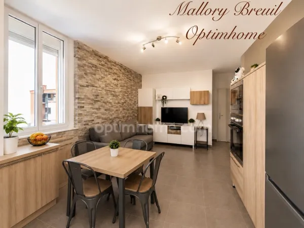 Appartement 2 pièces 32 m²