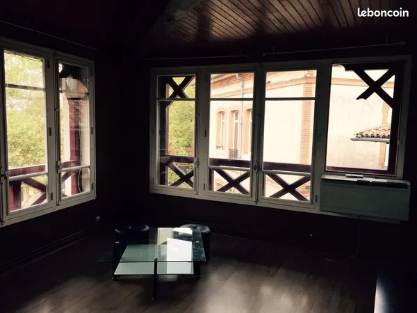 Albi centre Vigan part. Loue grand T2 48m² 3è étg