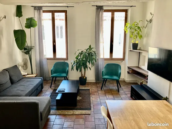 Appartement T3 meublé - 80m² La plaine 13006