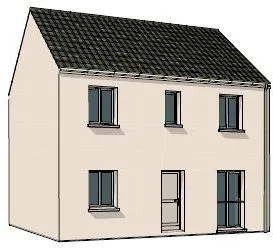 Projet de construction d'une maison 99 m² avec terrain à NESLES-LA-MONTAGNE (02)
