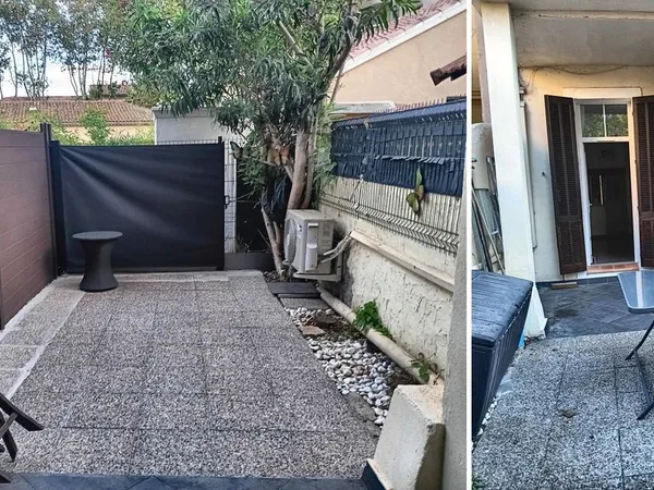 Studio meublé 20,40 m² + terrasse 18,9 m² - Toulon Pont du Las