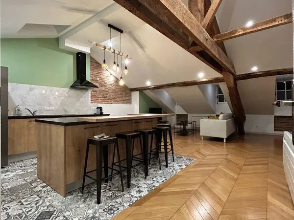 Appartement meublé de charme T3 85m² - Toulouse Chalets
