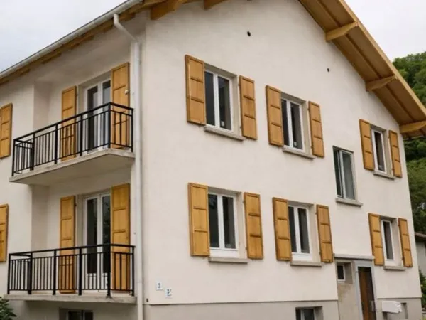 Appartement 70 m² entièrement rénové à neuf - 3 chambres - Balcon - La Bresse