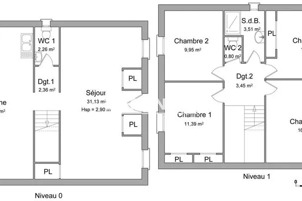 Maison 5 pièces 123 m²