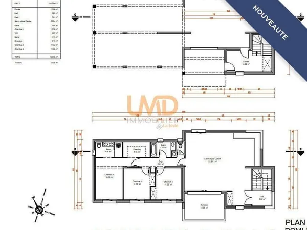 Terrain constructible 1000 m²