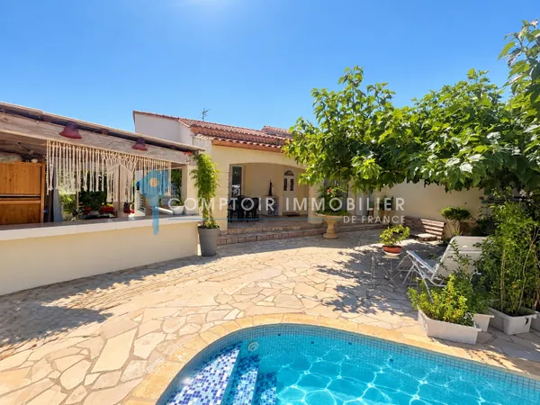 Dépt Hérault (34) A Vendre sur Lattes maison T5 Plain pied a