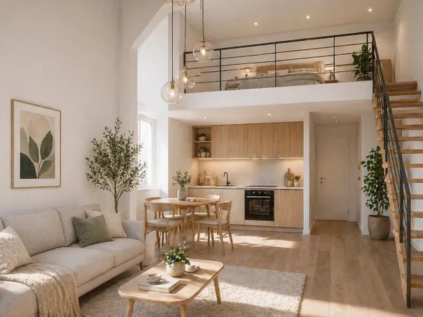 Duplex 2 pièces 45 m²