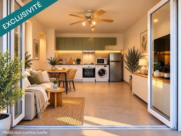 Appartement 2 pièces 40 m²