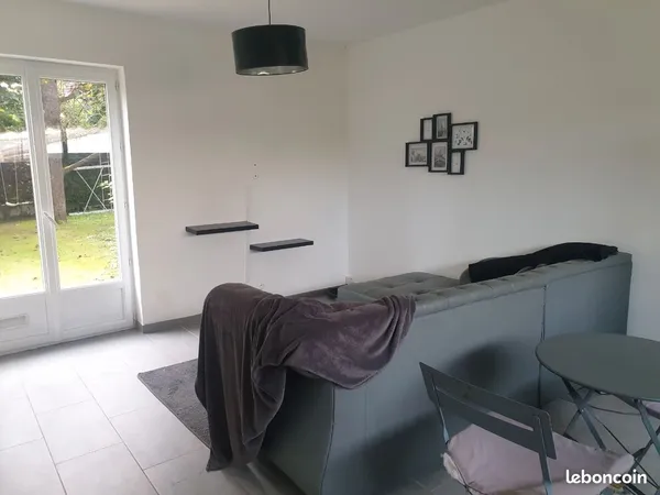 Appartement f2 avec jardin