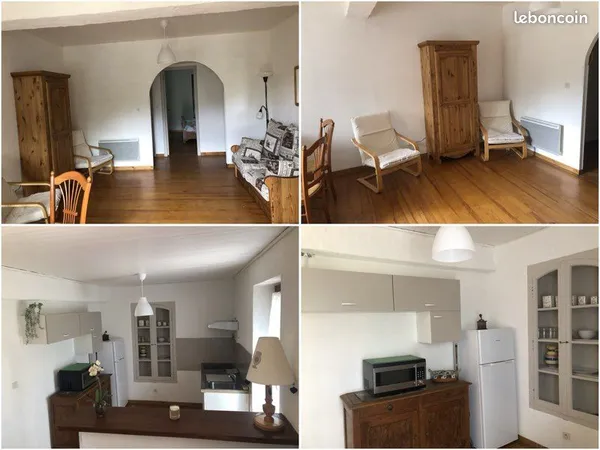 Location appartement au bord de la rivière