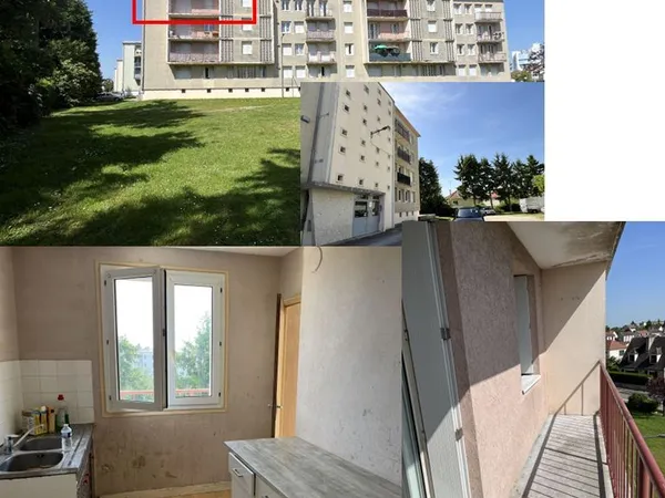 Appartement F3 proche écoles
