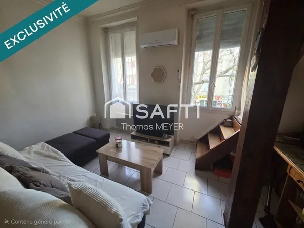 Idéal investisseur Appartement type 3 loué