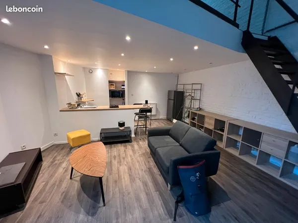 Appartement Type LOFT 50m2 FIVES meublé