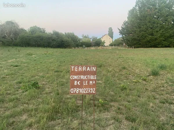 Terrain constructible